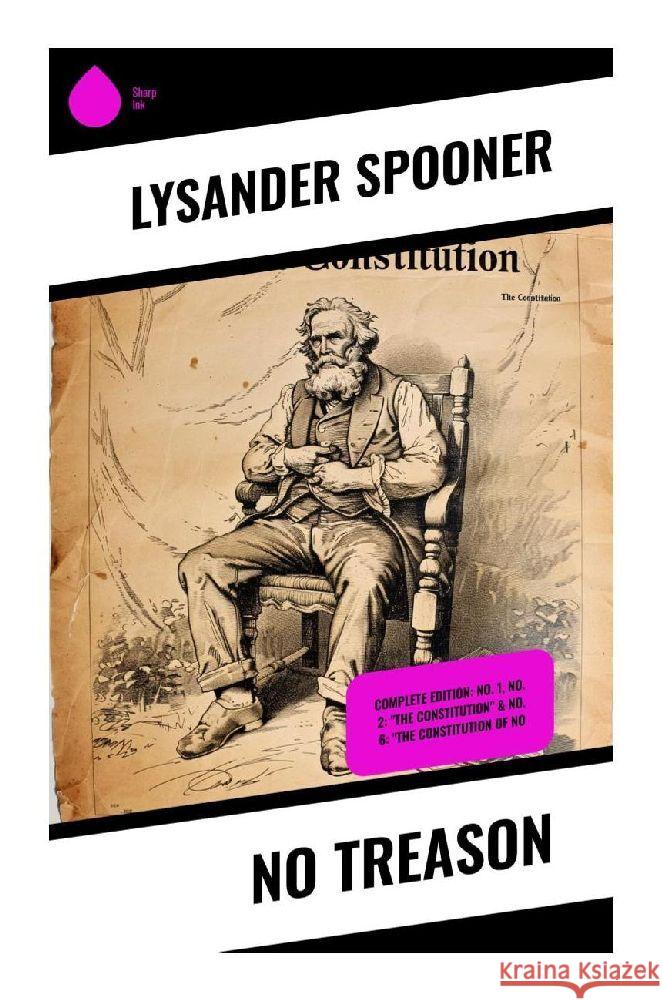 No Treason Spooner, Lysander 9788028370053