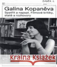 Galina Kopaněva Tomáš Hála 9788070041857