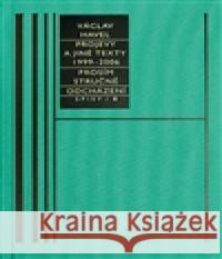 PROJEVY 1999-2006/ SPISY 8 Václav Havel 9788072153206 Torst