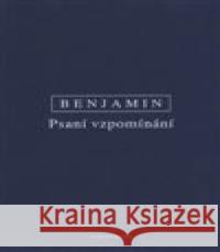 Psani vzpomínání Walter Benjamin 9788072985203