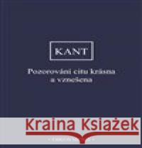 Pozorování citu krásna a vznešena Immanuel Kant 9788072985500 Oikoymenh