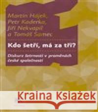 Kdo šetří, má za tři? Jiří Nekvapil 9788074192609