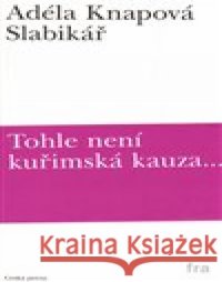 Slabikář Adéla Knapová 9788075210494