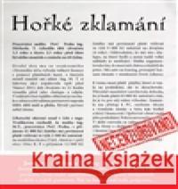 Hořké zklamání Radko Pešek 9788087961056 work in progress