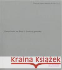 Textová genetika Pierre-Marc de Biasi 9788088069591