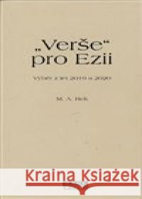 „Verše“ pro Ezii M. A. Rek 9788088215547 Mare-Czech