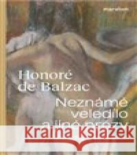 Neznámé veledílo a jiné prózy Honoré de Balzac 9788088411017
