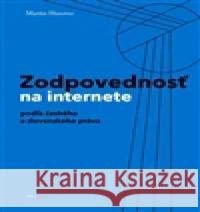 Zodpovednostˇ na internete Martin Husovec 9788090424883