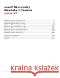 Nevěsta z Texasu Josef Å kvoreckÃ½ 9788090466944 Books and Cards