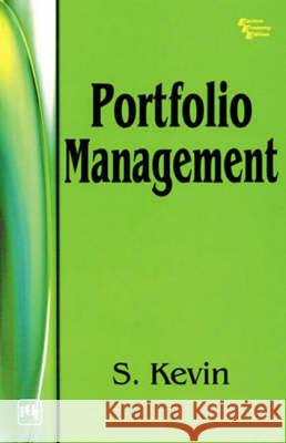 Portfolio Management S. Kevin 9788120316164 PHI Learning