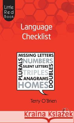 Little Red Book: Of Language Checklist Terry O'Brien 9788129121042 Rupa Publications