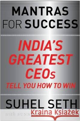 Mantras for Success Suhel Seth 9788129135674