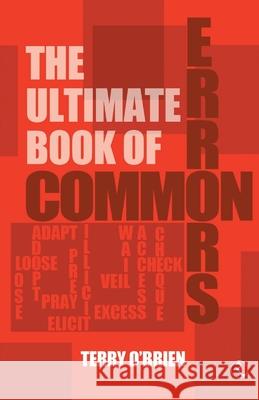 The Ultimate Book of Common Errors Terry O'Brien 9788129137906 Rupa Publications