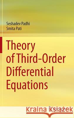 Theory of Third-Order Differential Equations   9788132216131 Springer