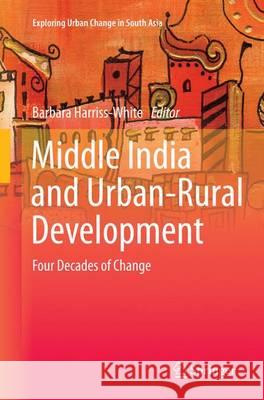 Middle India and Urban-Rural Development: Four Decades of Change Harriss-White, Barbara 9788132229872 Springer