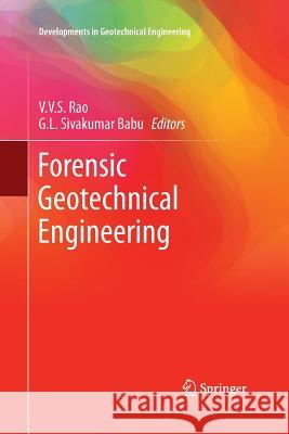 Forensic Geotechnical Engineering  9788132229957 Springer