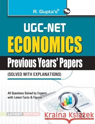Ugc-Net: Economics (Paper I, II & III) Previous Years Papers (Solved) Sanjay Kumar 9788178125053 Ramesh Publishing House