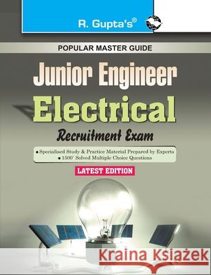 Junior Engineers Electrical Examination Guide Rph Editorial Board 9788178126074 Ramesh Publishing House