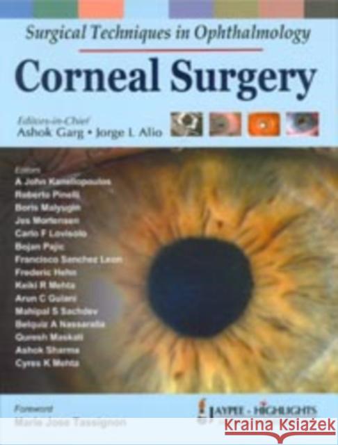 Surgical Techniques in Ophthalmology: Corneal Surgery  9788184488579 
