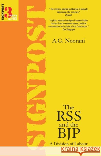 The RSS and The BJP Noorani, A. G. 9788187496137
