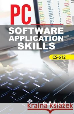 CS-612 Software Application Skills Verma Dinesh Vimal Kumar Sharma 9788189086374