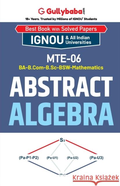 MTE-06 Abstract Algebra Panel Gullybab 9788189086824 Gullybaba Publishing House Pvt Ltd
