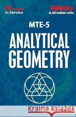 MTE-05 Analytical Geometry Vimal Kumar Sharma 9788189086848