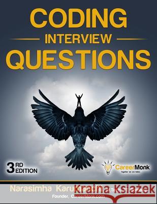 Coding Interview Questions Karumanchi Narasimha 9788193245200 Careermonk Publications