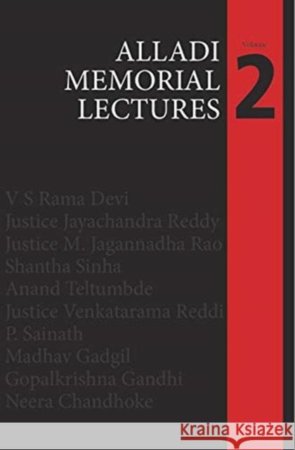 Alladi Memorial Lectures, Volume 2 Raghuram Goda 9788193926932