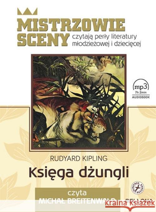 Księga dżungli. Audiobook Kipling Rudyard 9788311141889 Bellona