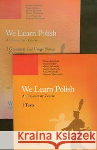 We learn polish. An Elementary Course. 1 Texts + 2 Bartnicka Barbara Jekiel Wojciech Jurkowski Marian 9788321414881 Wiedza Powszechna