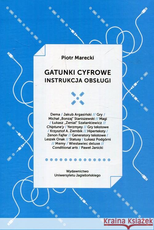 Gatunki cyfrowe Instrukcja obsługi Marecki Piotr 9788323344544