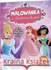 Disney Księżniczka. Malowanka z diamencikami Opracowanie Zbiorowe 9788325347260