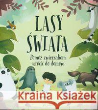 Lasy świata. Pomóż zwierzakom wrócić do domów Hanackova Pavla 9788327104465