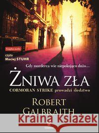 Żniwa zła (audiobook CD) - audiobook - audiobook Galbraith Robert 9788327154576