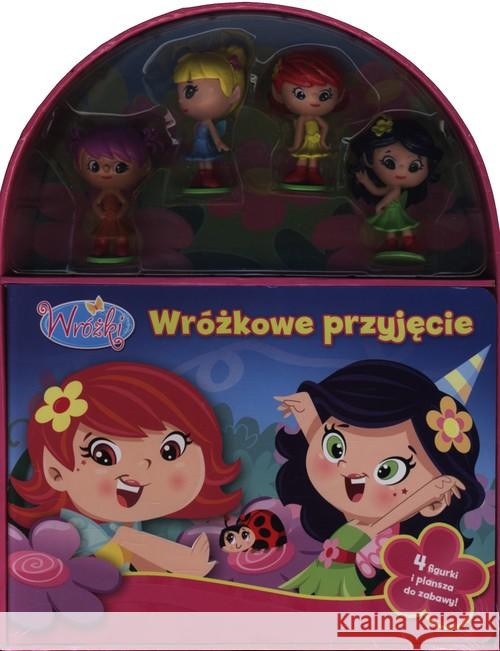 Wróżkowe przyjęcie. 4 figurki i plansza do zabawy! Clayton Laurel 9788327411525 Olesiejuk