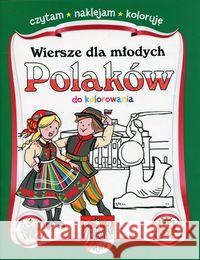 Wiersze dla młodych Polaków do kolorowania  9788327485328 Olesiejuk
