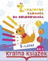 Zadania Żyrafki. Zadania do kolorowania Anna Wiśniewska, Joanna Myjak 9788327496997