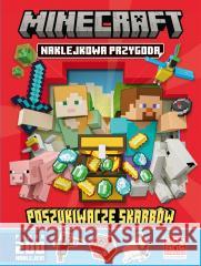 Minecraft Naklejkowa przygoda Poszukiwacze skarbów Mojang AB, Anna Hikiert 9788327671370