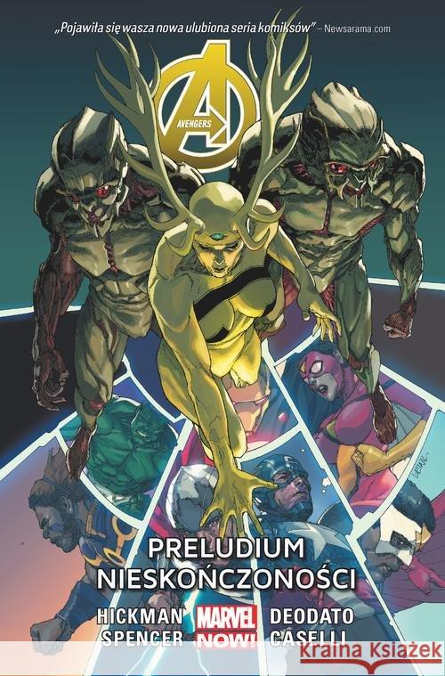 Avengers T.3 Preludium nieskończoności Hickman Jonathan 9788328110762 Egmont