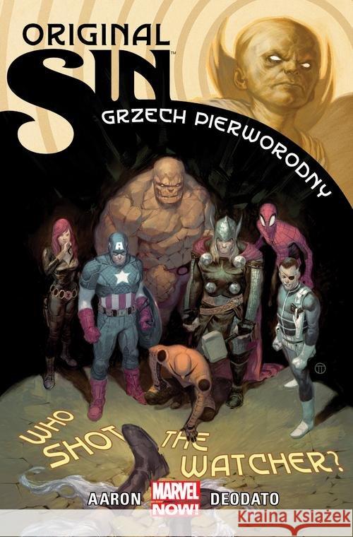 Grzech pierworodny Aaron Jason Brubaker Ed Waid Mark 9788328127081 Egmont