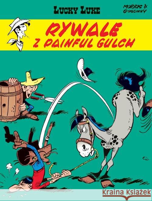 Lucky Luke T.19 Rywale z Painful Gulch Goscinny Rene MORRIS 9788328198203 Egmont