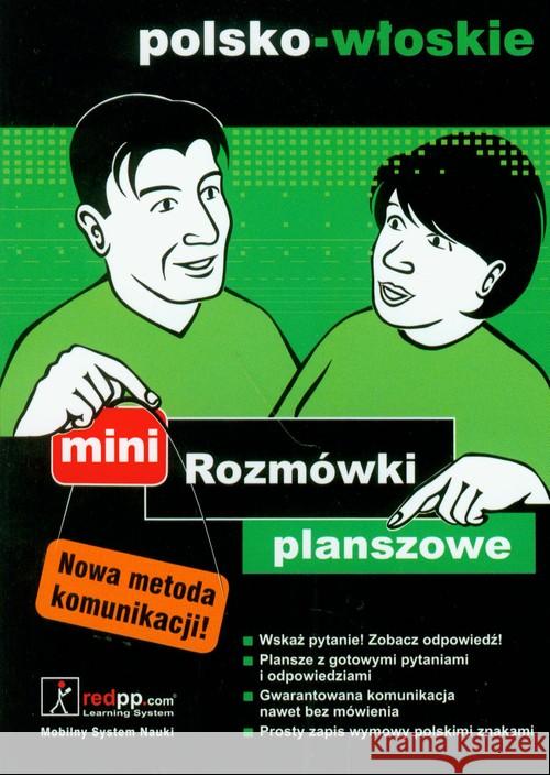 Rozmówki planszowe mini polsko-włoskie Hawk Eric Paznowicz Agnieszka Szela Jacek 9788360671603 Red Point Publishing