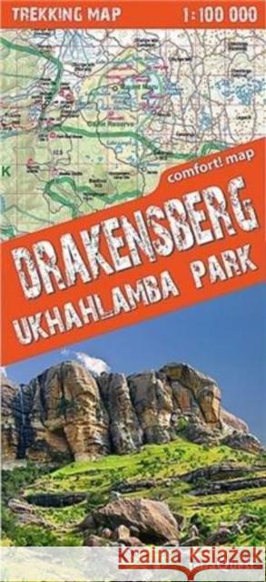 Trekking map Góry Smocze Ukhahlamba Park 1:100 000  9788361155331 terraQuest