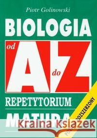 Repetytorium Od A do Z - Biologia ZR w.2012 KRAM Golinowski Piotr 9788361165811 Kram