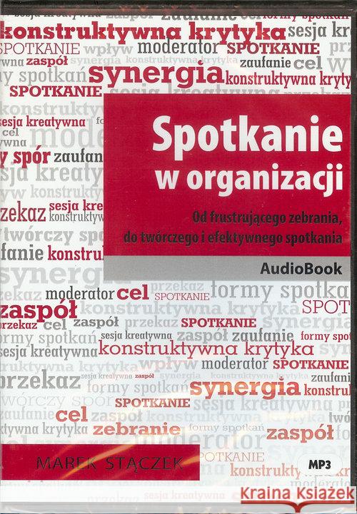 Spotkanie w organizacji audiobook Strączek Marek 9788361485254 EdisonTeam.pl