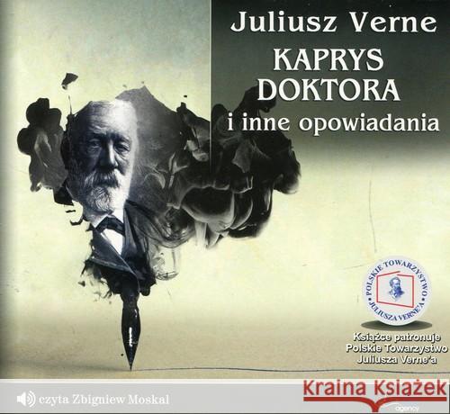 Kaprys doktora i inne opowiadania QES - audiobook Verne Juliusz 9788361593904 Qes Agency