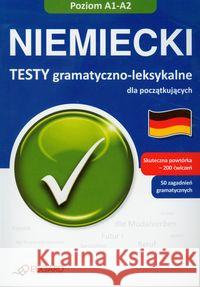 Niemiecki Testy gramatyczno leksykalne A1-A2 Chabros Eliza 9788362482276 Edgard
