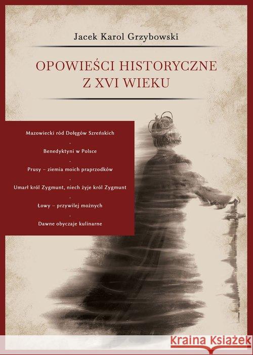 Opowieści historyczne z XVI wieku Grzybowski Jacek Karol 9788362993710