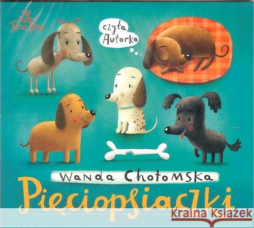 Pięciopsiaczki Audiobook Chotomska Wanda 9788363135164 Tere Fere